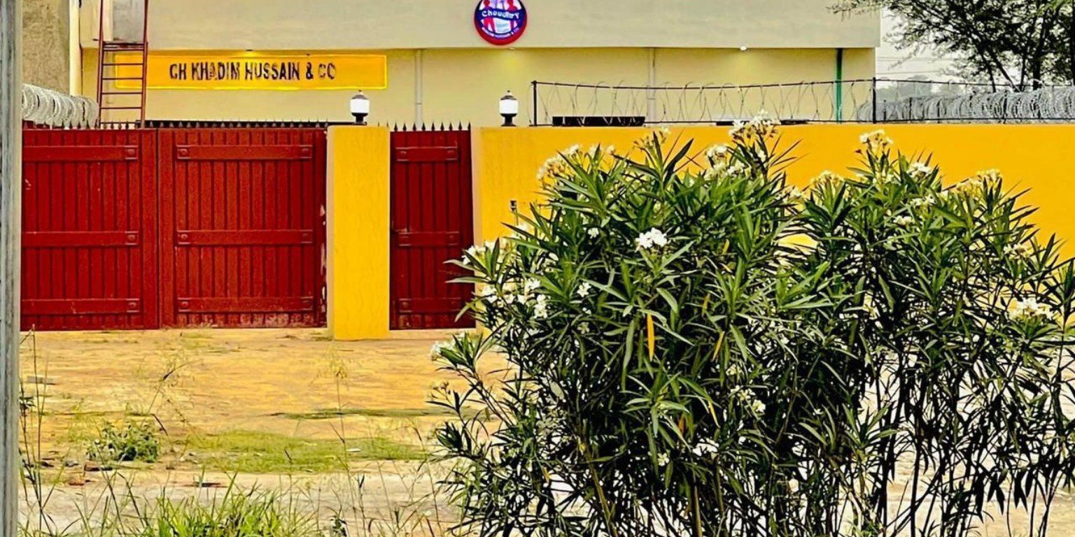 Registered company premises in Thapla, Kharian